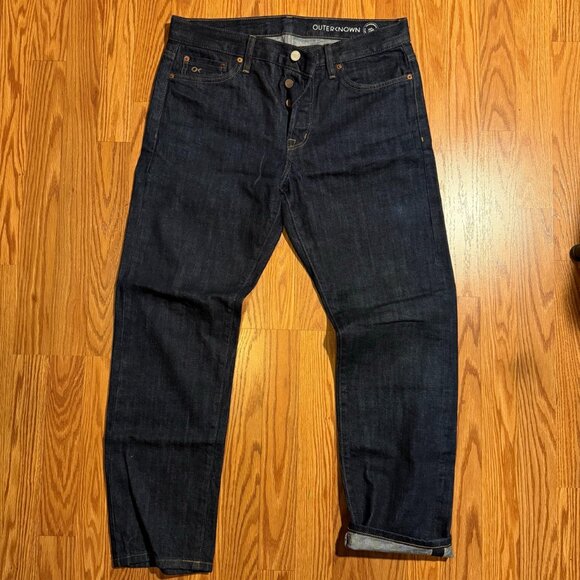 Outerknown Local Straight Fit - Indigo Selvedge 32x30